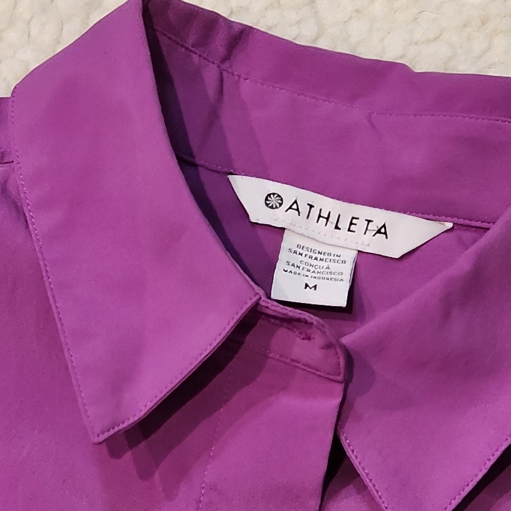 Athleta Oversized Poplin Shirt - Picture 2 of 7